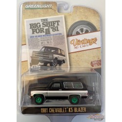 1981 Chevrolet K5 Blazer  The Big Shift For  81 -Vintage Ad Cars Series 4  - 1-64 GREENMACHINE - 39060 EGR