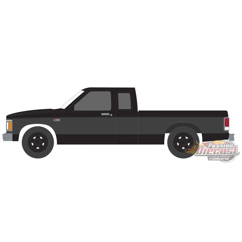 1988 Chevrolet S-10 Extended Cab - Black Bandit Series 25 - 1/64