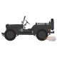 1942 Willys MB Jeep - Black Bandit Series 25   1/64 Greenlight - 28070 A