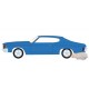 1971 Chevrolet Chevelle - Officer John Nolan - The Rookie (2018-Current TV Series) - Hollywood 32 - 1/64 Greenlight - 44920 F