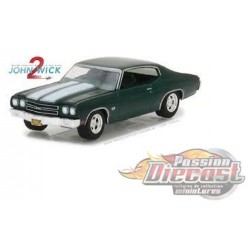 1970 Chevrolet Chevelle SS 396 - John Wick : Chapter 2 (2017) - Greenlight 1/64 44780 F