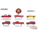 Fire & Rescue Series 1 assortment  - 1/64  Greenlight  - 67010