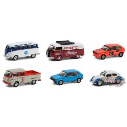 Club Vee-Dub Series 12  Assortiment Greenlight 1/64 - 36020 - PASSION DIECAST  