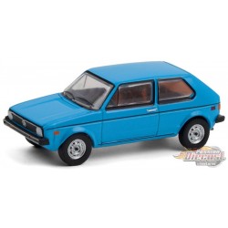 (Web Only) 1977 Volkswagen Rabbit in Miami Blue - Club Vee-Dub Series 12  Greenlight 1/64 - 36020 E