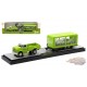 Sprite - 1970 Chevrolet C60 Truck with 1971 Chevrolet Camaro SS 396  -  M2 1/64 - 56000-TW08 C- Passion Diecast 