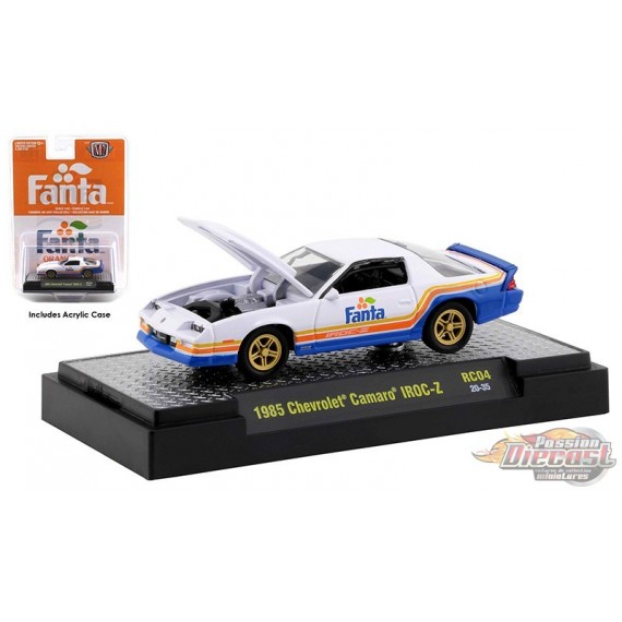 Fanta - 1985 Chevrolet Camaro IROC-Z -  M2  1:64  - 52500-RC04 C  - Passion Diecast 