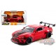 2016 Chevrolet Camaro SS Widebody  Red with black stripes -  JADA 1/24 -  98136 - Passion Diecast
