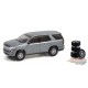 2021 Chevrolet Tahoe  Metallic Satin Steel et Spare Tires- The Hobby Shop Series 11- 1/64 Greenlight -  97110 E Passiondiecast