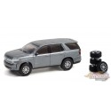 2021 Chevrolet Tahoe en Metallic Satin Steel avec Spare Tires- The Hobby Shop Series 11 - 1/64 Greenlight -  97110 E