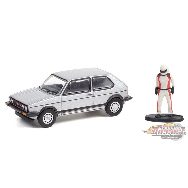 1976 Volkswagen Golf MkI GTI in Silver with Race Car Driver - The