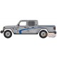 2020 Jeep Gladiator - Pursuit Jeep Law - Hot Pursuit  39 - 1 /64 Greenlight - 42970 F - Passion Diecast