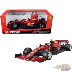 Ferrari Racing Formula 1 F1 SF1000 Tuscan GP 2020 n°5 Sebastian Vettel -  Bburago 1/18 -  16808 SV - Passion Diecast 