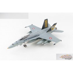 McDonnell Douglas F/A-18C Hornet - Swiss Air Force 11 Staffel Tigers, 2020 - Hobby Master 1/72 HA3598 - Passion Diecast