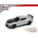 2019 Chevy Camaro ZL 1 1LE - Silver - Auto World 1/64 - AWSP066 B