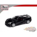 (Web Only) Chevy Corvette C8 - Noir - Auto World 1/64 - AWSP065 A