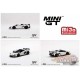 Lamborghini Aventador SVJ Roadster Bianco Canopus -  MINI GT 1:64 - MGT00224 - Passion Diecast 