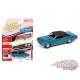 1967 Chevrolet Chevelle SS   Turquoise émeraude  - Muscle Cars USA 2021 Release 1 - Johnny Lightning 1:64 - JLSP138 A