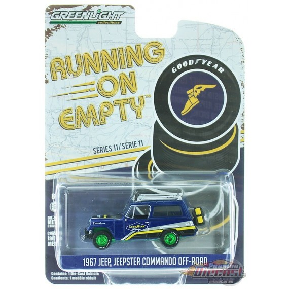 Jeep Jeepster Commando Off-Road - Goodyear Racing  - Running on Empty S 11 - GREENMACHINE 1-64  - 41110 BGR