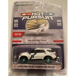 2020 Ford Police Interceptor Philadelphia, Police - Hot Pursuit Series 37 -1-64 GREENMACHINE - 42950 FGR