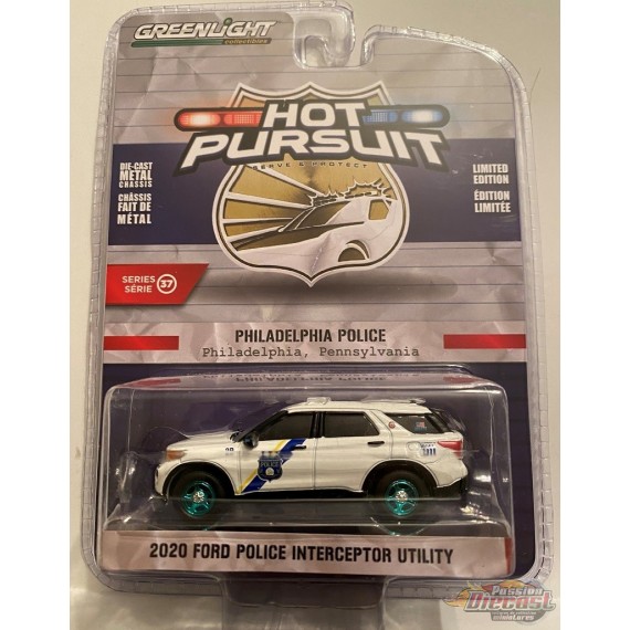 Outlet Greenlight Hot Pursuit Green Machine Ford Police Die-Cast