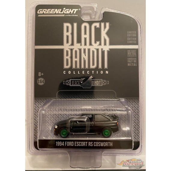 1994 Ford Escort RS Cosworth -  BB Rally Racing Team - Black Bandit Series 24   1-64 GREENMACHINE 28050 DGR