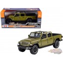2021 Jeep Gladiator Overland Open Top Vert - Motormax 1/24 - 79367 GR