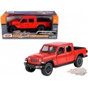 2021 Jeep Gladiator Overland Hard  Top Rouge - Motormax 1/24 - 79367 RD