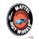 Hot Wheels Tin Sign 12"  Button  Assortiment R1 - AWAC002 -  Passion Diecast