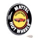 Hot Wheels Tin Sign 12"  Button  Assortiment R1 - AWAC002 -  Passion Diecast