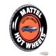 Hot Wheels Tin Sign 12"  Button  Assortiment R1 - AWAC002 -  Passion Diecast