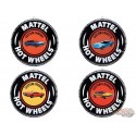 Hot Wheels Tin Sign 12"  Button  Assortiment R1 - AWAC002
