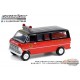 1969 Ford Club Wagon Ambulance - Chicago Fire Department - Hobby Exclusive - 1/64 Greenlight 30242