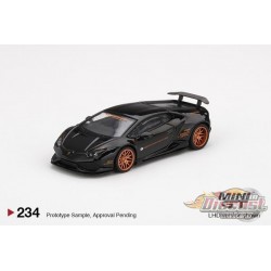 LB★WORKS Lamborghini Huracán Ver. 1 Black -  MINI GT 1:64 - MGT00234 - Passion Diecast 