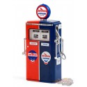 Chevron Supreme 1954 Tokheim 350 Twin Gas Pump  Series 9 -  Greenlight  1/18, 14090 C