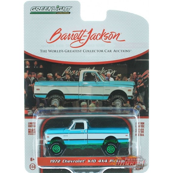 1972 Chevrolet K10 4X4 Pickup  (Lot No. 764.1) Barrett-Jackson  Series 6 GREENMACHINE 1-64 - 37220 DGR