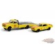 1967 Chevrolet C-30 Ramp Truck with 69 Camaro Shell Oil  - H.D. Trucks  Series 20  1/64 Greenlight  33200 A