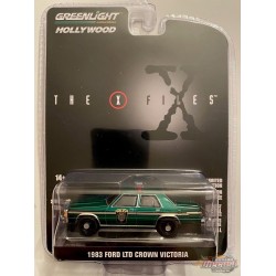 1983 Ford LTD Crown Victoria  The X-Files TV Series - Hollywood 30 - 1/64 GREENMACHINE  - 44900 CGR
