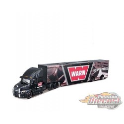 Mack Anthem Design Custom Hauler - WARN - Noir -  Maisto 1/64 - 12418WA - Passion Diecast 