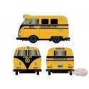 1960 Volkswagen "Shorty" School Bus - Volkswagen Release HS22  - M2 Machines 1:64 Hobby Exclusive -  31500-HS22