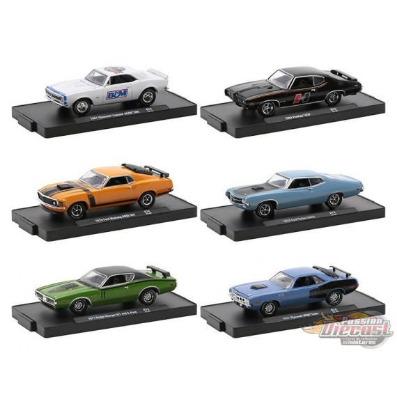Auto-Drivers Release 74 - Assortiment de 6 - M2 Machines 1:64 - 11228-74  - Passion Diecast 