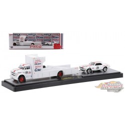1968 Chevrolet C-60 Truck with 1968 Chevrolet Camaro Z/28 - Coca-Cola -  M2 1/64 - 56000-TW10 C