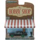 1987 Ford LTD Crown Victoria  with Man in Black Suit - Hobby Shop Series 10 - 1/64 GREENMACHINE -  97100 EGR