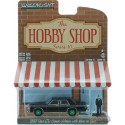 1987 Ford LTD Crown Victoria  with Man in Black Suit - Hobby Shop Series 10 - 1/64 GREENMACHINE -  97100 EGR