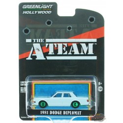 1981 Dodge Diplomat - The A-Team - GREENMACHINE 1/64 -  44865 DGR