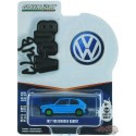 1977 Volkswagen Rabbit in Miami Blue - Club Vee-Dub Series 12  GREENMACHINE 1/64 - 36020 EGR
