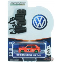 1975 Volkswagen Golf Mk1 Group 2, Germany Grand Prix  Winner- Club Vee-Dub Series 12  GREENMACHINE 1/64 - 36020 CGR