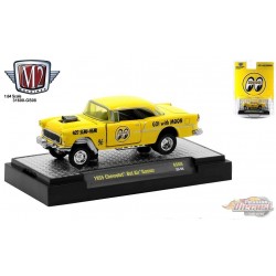 1955 Chevy Bel Air Gasser Mooneyes Equipped - M2 Machine Hobby Exclusive 1:64 -  31600 GS08
