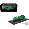 ( Web Only) Lamborghini Veneno - Green - Kyosho 1:64 - KS07040A2