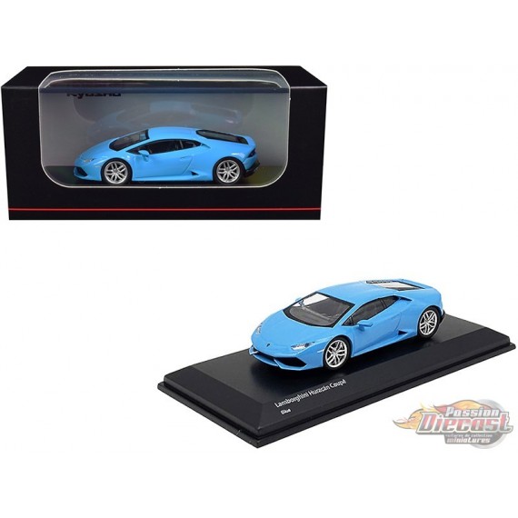 Lamborghini Huracan Bleu - Kyosho 1:64 - KS07045A1 - Passion Diecast 