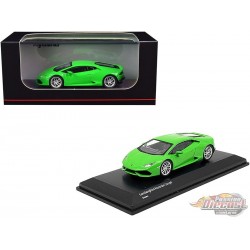 (Web Only)  Lamborghini Huracan - Green - Kyosho 1:64 - KS07045A3